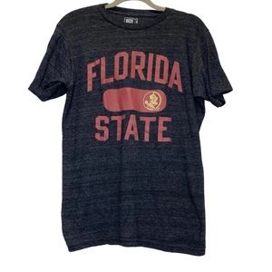 Florida State Gray & Red T-Shirt with Mascot